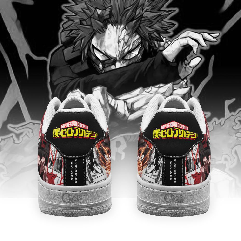 Baskets Anime Eijiro Kirishima en Cuir Chaussures Basses Unisexes Anime Manga