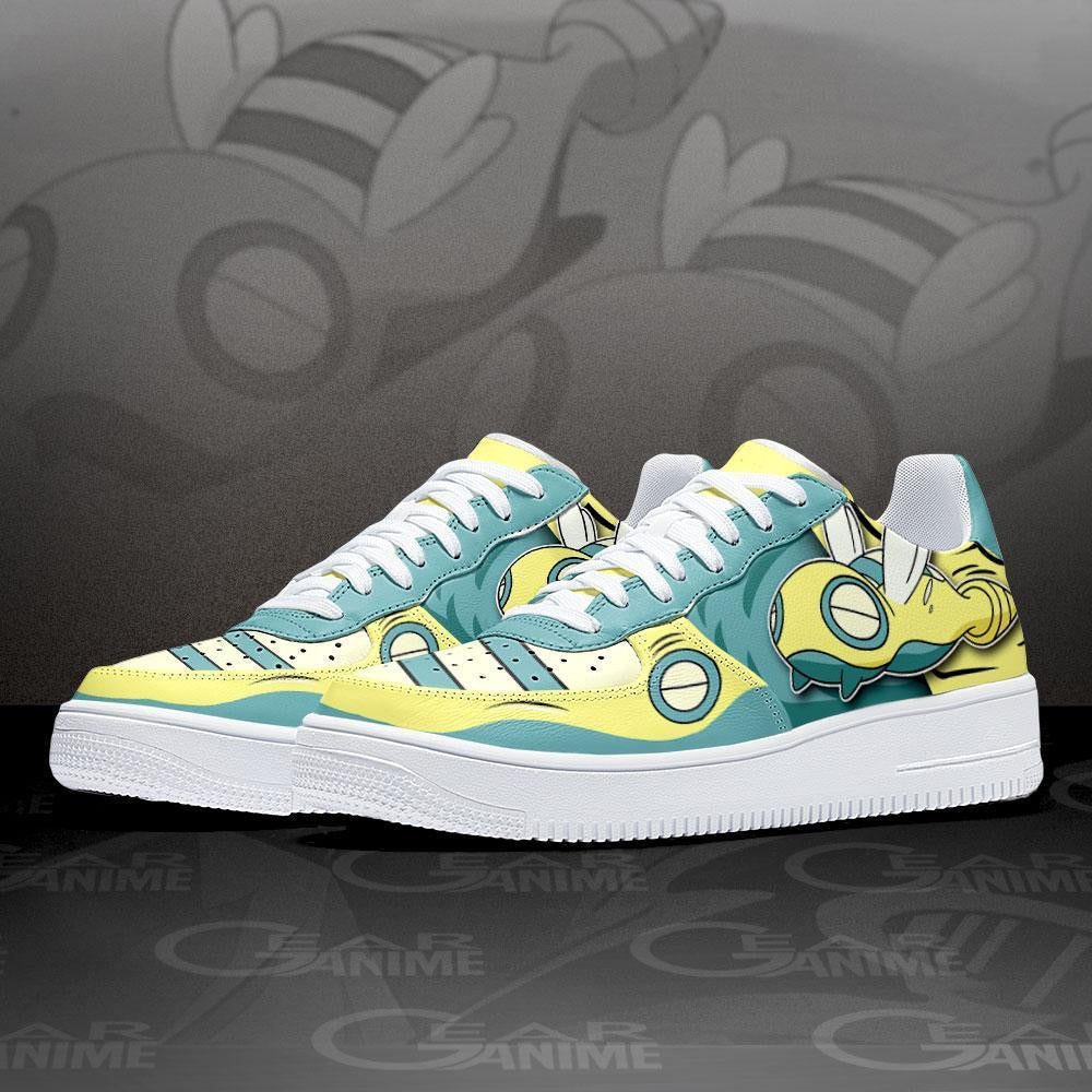 Baskets Anime Dunsparce en Cuir Chaussures Basses Unisexes Anime Manga