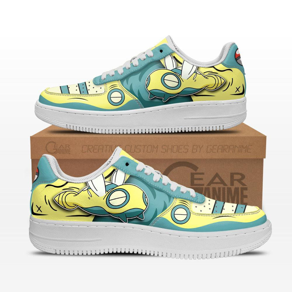 Baskets Anime Dunsparce en Cuir Chaussures Basses Unisexes Anime Manga