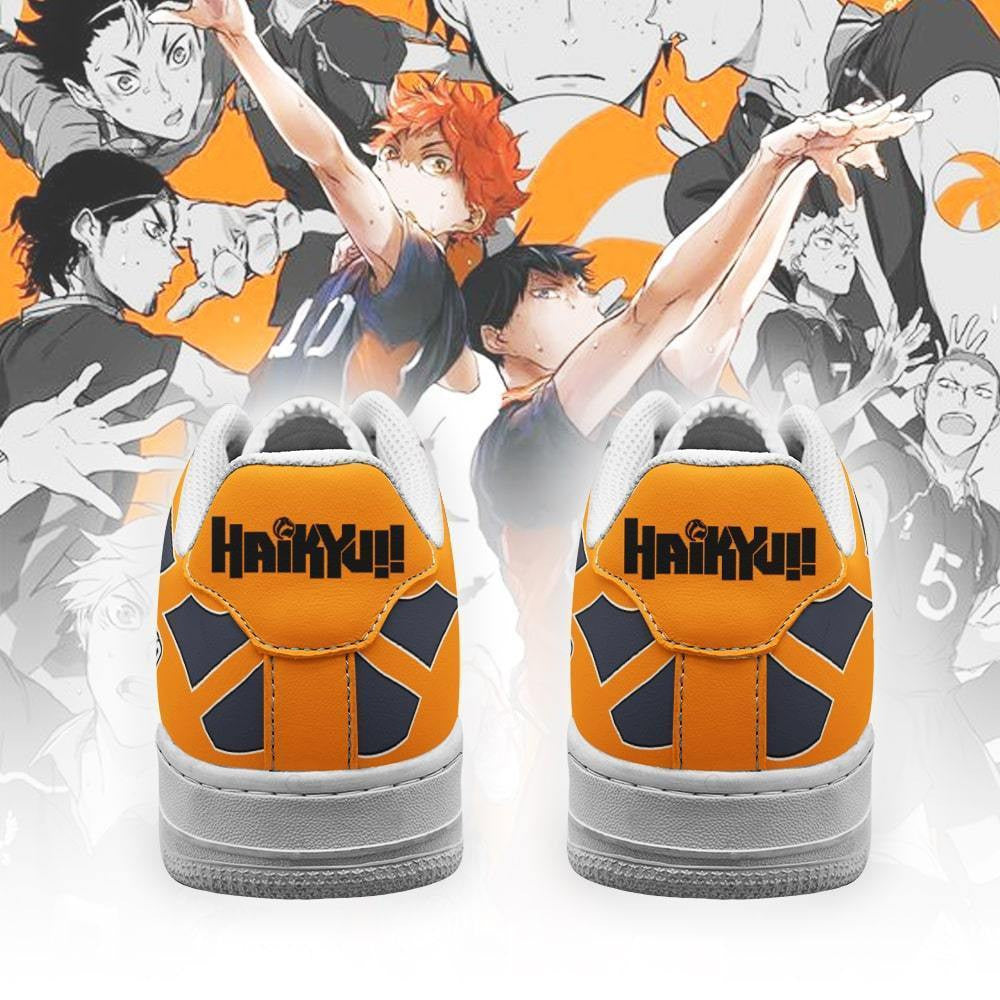 Baskets Anime Karasuno High en Cuir Chaussures Basses Unisexes Anime Manga