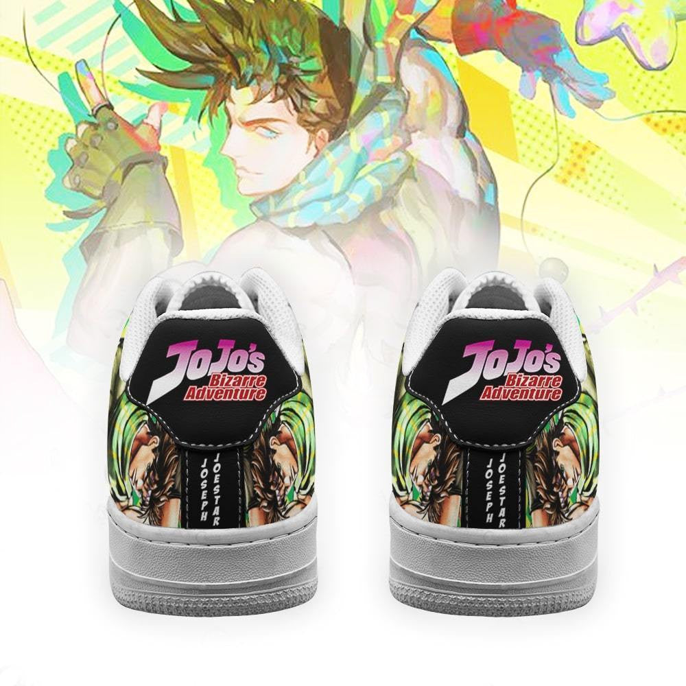 Baskets Anime Joseph Joestar en Cuir Chaussures Basses Unisexes Anime Manga