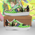 Baskets Anime Joseph Joestar en Cuir Chaussures Basses Unisexes Anime Manga