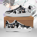 Baskets Anime Hiei en Cuir Chaussures Basses Unisexes Anime Manga
