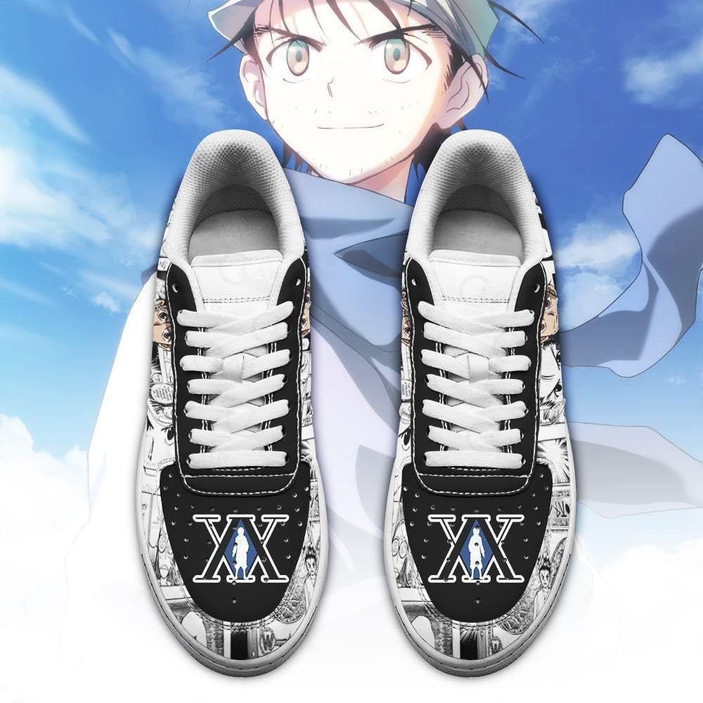 Baskets Anime Ging en Cuir Chaussures Basses Unisexes Anime Manga