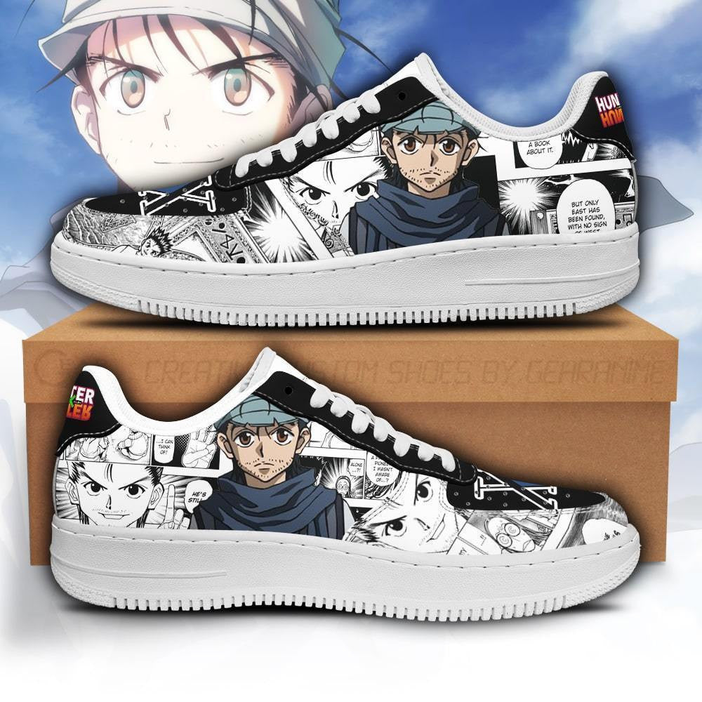 Baskets Anime Ging en Cuir Chaussures Basses Unisexes Anime Manga