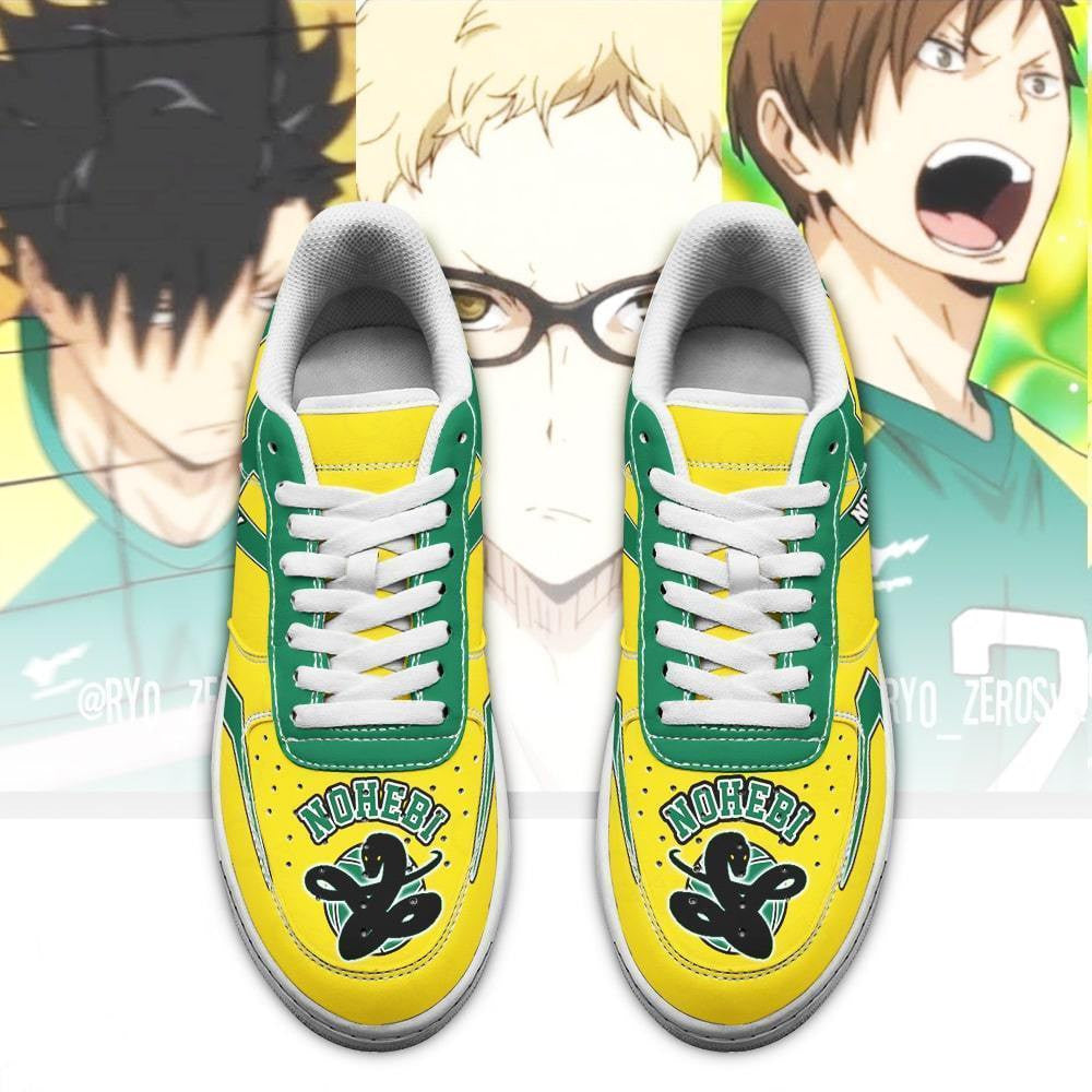 Baskets Anime Nohebi Academy en Cuir Chaussures Basses Unisexes Anime Manga