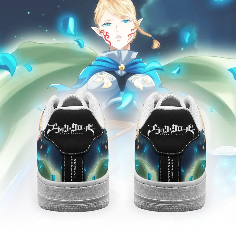 Baskets Anime Charlotte Roselei en Cuir Chaussures Basses Unisexes Anime Manga