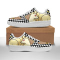 Baskets Anime Poke Ninetales en Cuir Chaussures Basses Unisexes Anime Manga