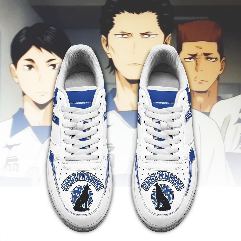 Baskets Anime Ohgiminami High en Cuir Chaussures Basses Unisexes One Piece