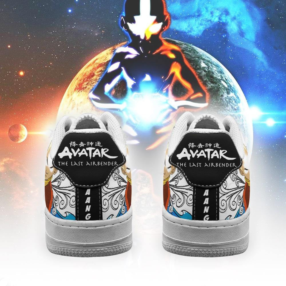 Baskets Anime Avatar en Cuir Chaussures Basses Unisexes Anime Manga