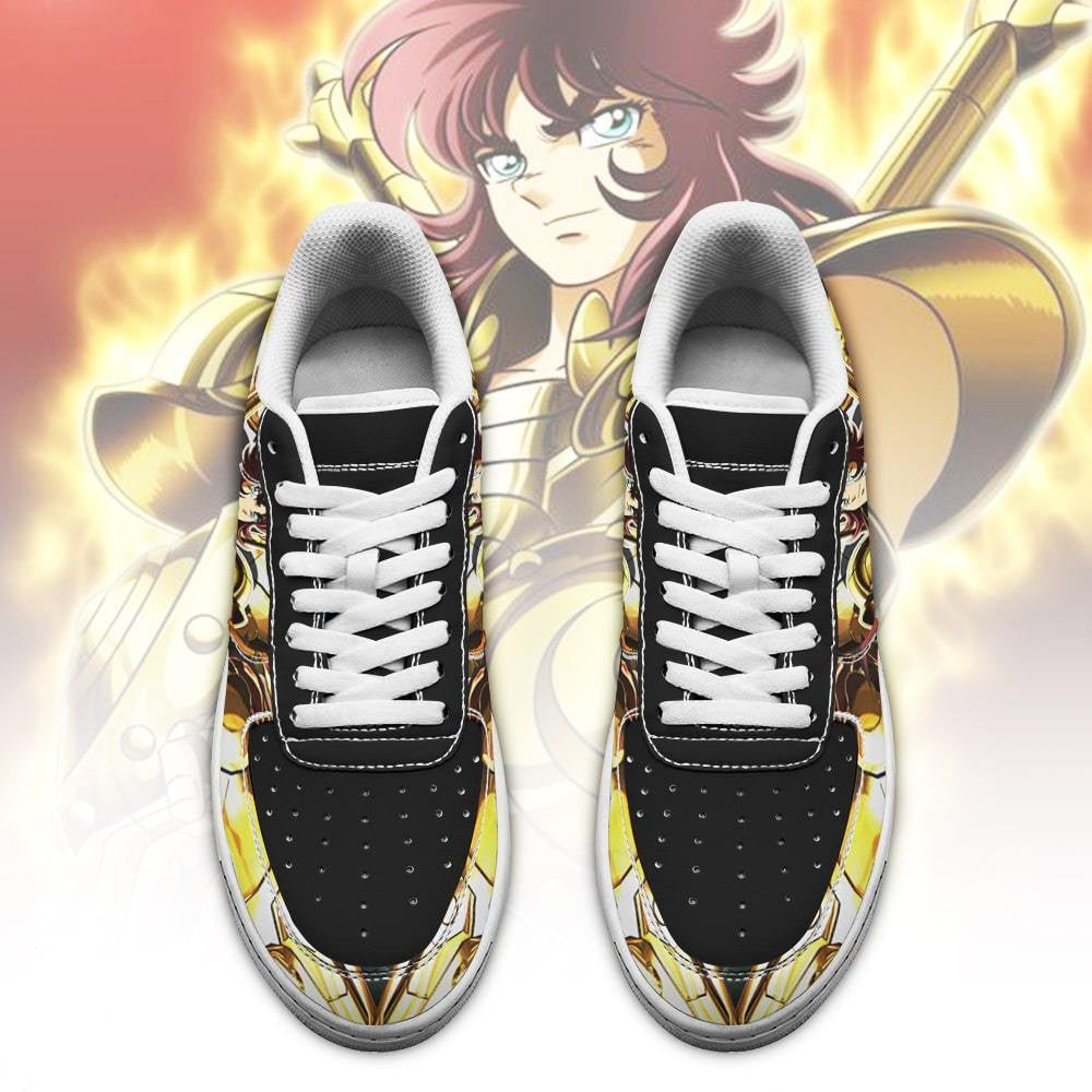 Baskets Anime Libra Dohko en Cuir Chaussures Basses Unisexes Anime Manga