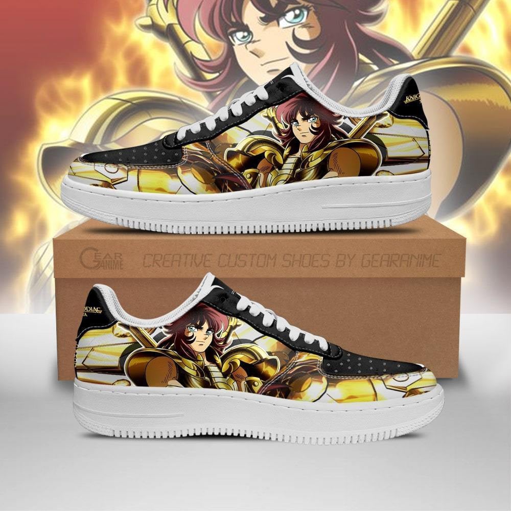 Baskets Anime Libra Dohko en Cuir Chaussures Basses Unisexes Anime Manga