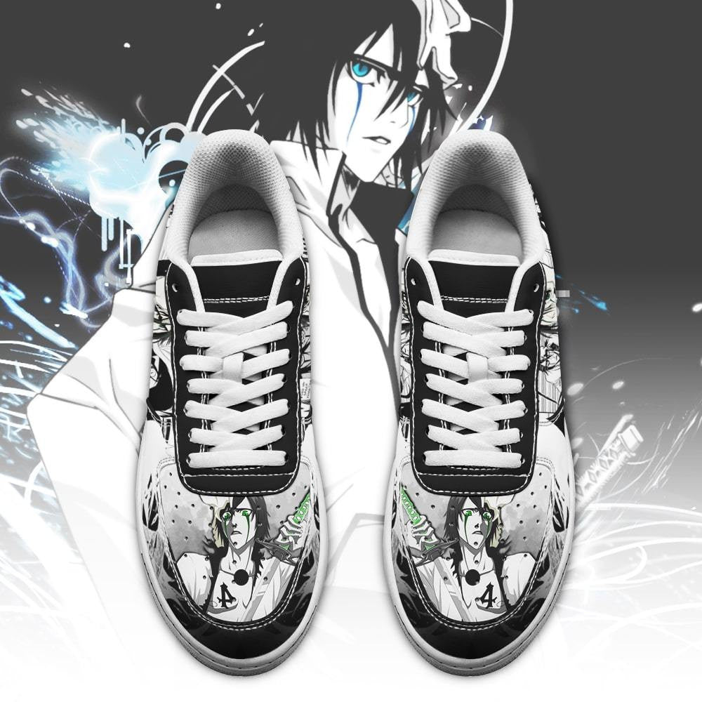 Baskets Anime Schiffer Ulquiorra en Cuir Chaussures Basses Unisexes Anime Manga