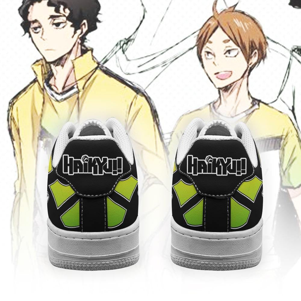 Baskets Anime Itachiyama Academy en Cuir Chaussures Basses Unisexes Anime Manga