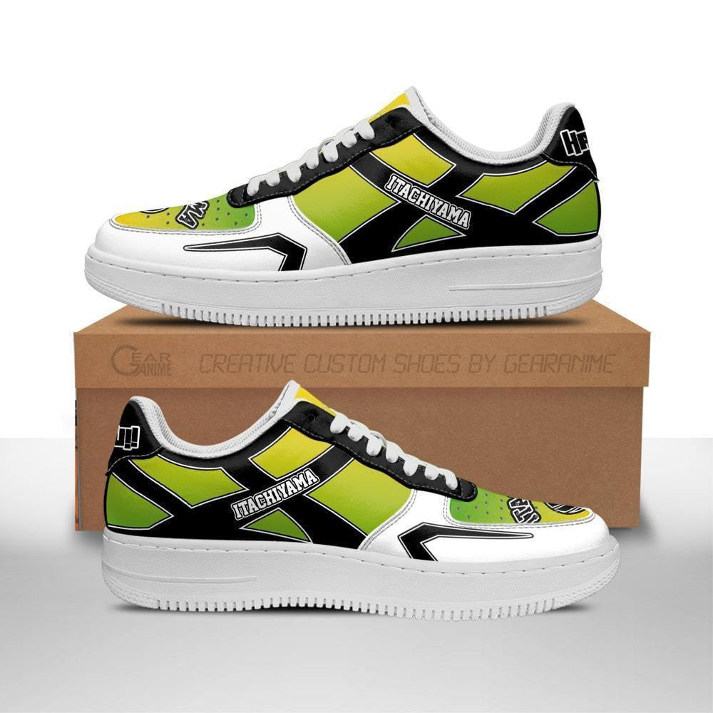 Baskets Anime Itachiyama Academy en Cuir Chaussures Basses Unisexes Anime Manga