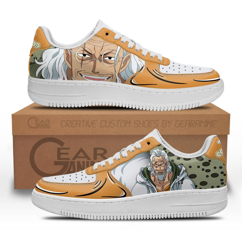 Baskets Anime Silvers Rayleigh en Cuir Chaussures Basses Unisexes Anime Manga