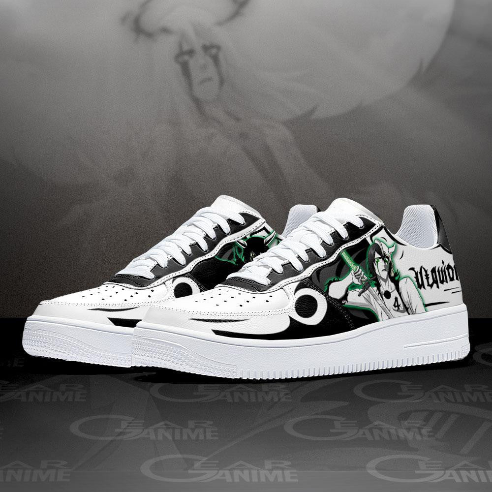 Baskets Anime Ulquiorra Schiffer en Cuir Chaussures Basses Unisexes Anime Manga