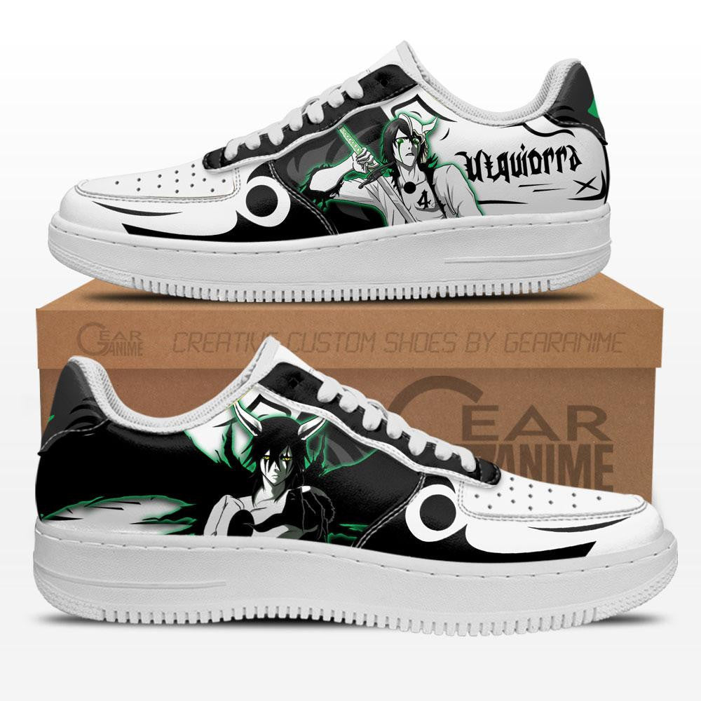 Baskets Anime Ulquiorra Schiffer en Cuir Chaussures Basses Unisexes Anime Manga