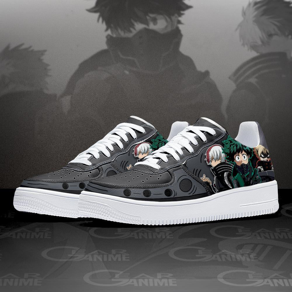 Baskets Anime Musketeers en Cuir Chaussures Basses Unisexes Anime Manga