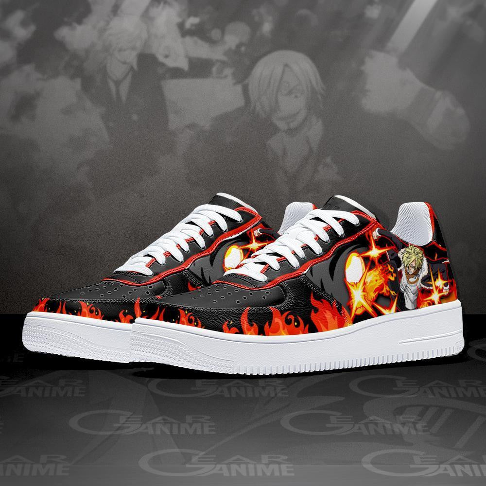 Baskets Anime Vinsmoke Sanji en Cuir Chaussures Basses Unisexes Anime Manga