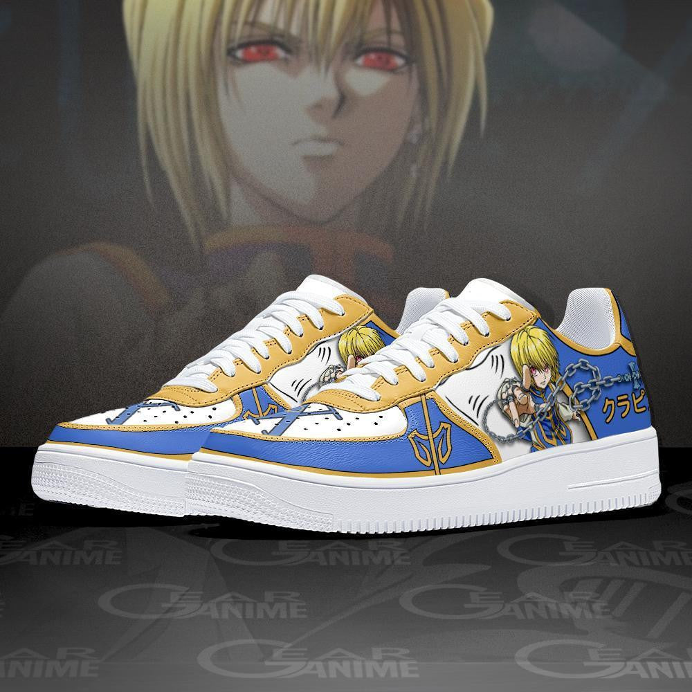 Baskets Anime Kurapika en Cuir Chaussures Basses Unisexes Anime Manga