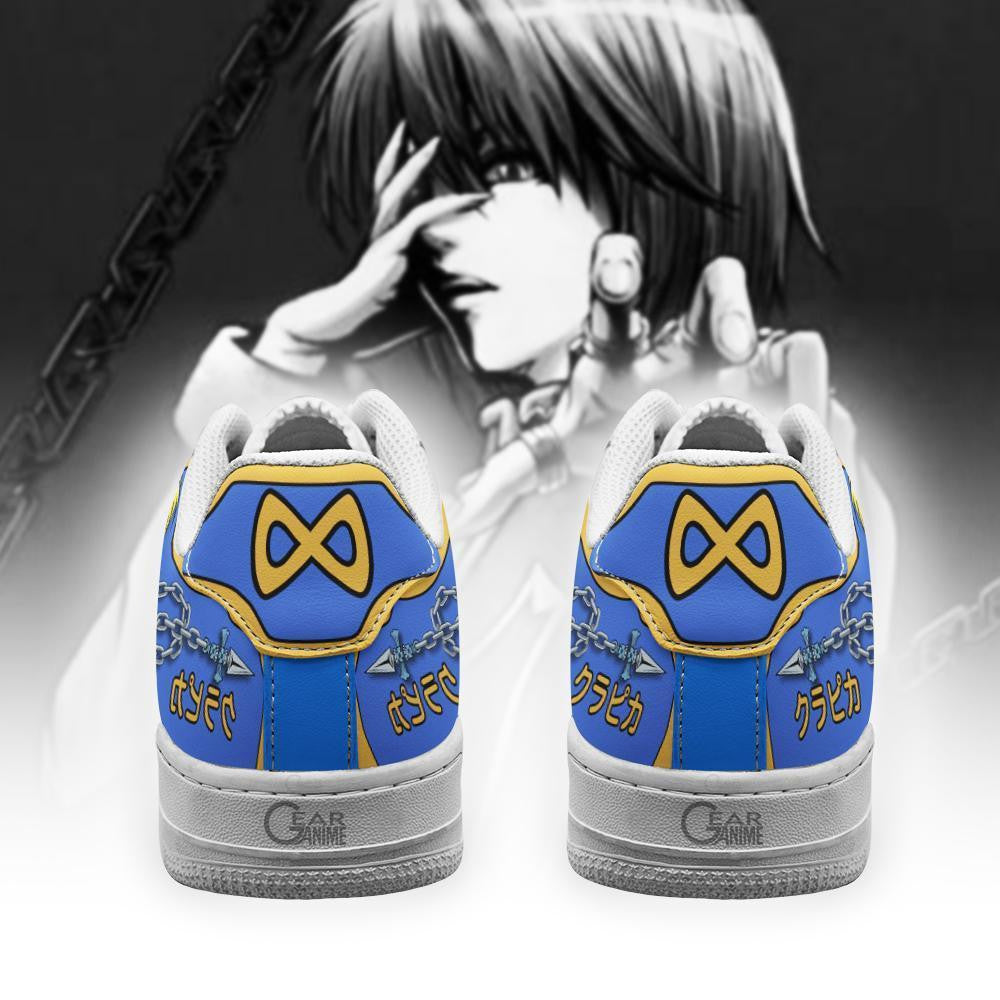 Baskets Anime Kurapika en Cuir Chaussures Basses Unisexes Anime Manga