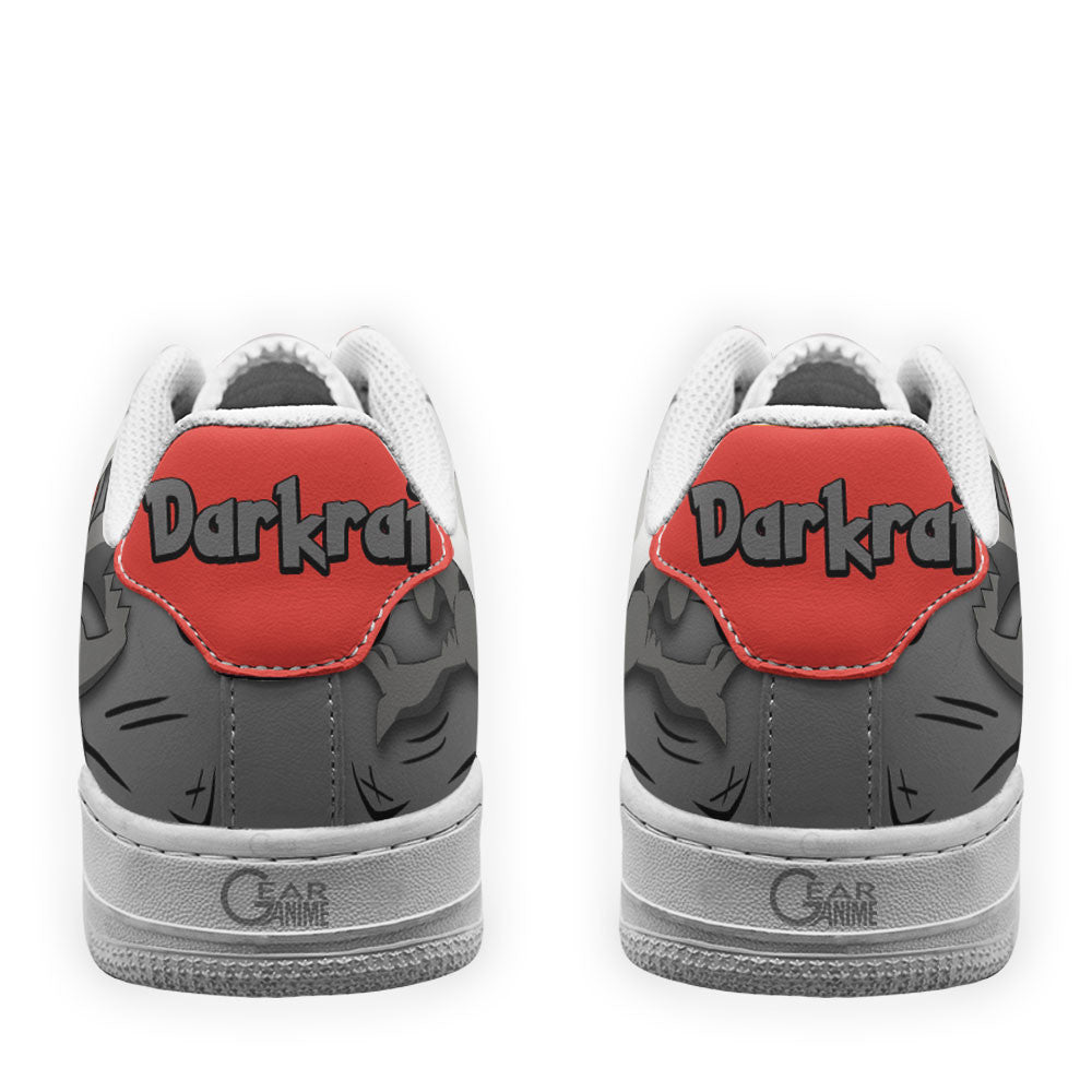 Baskets Anime Darkrai en Cuir Chaussures Basses Unisexes Anime Manga