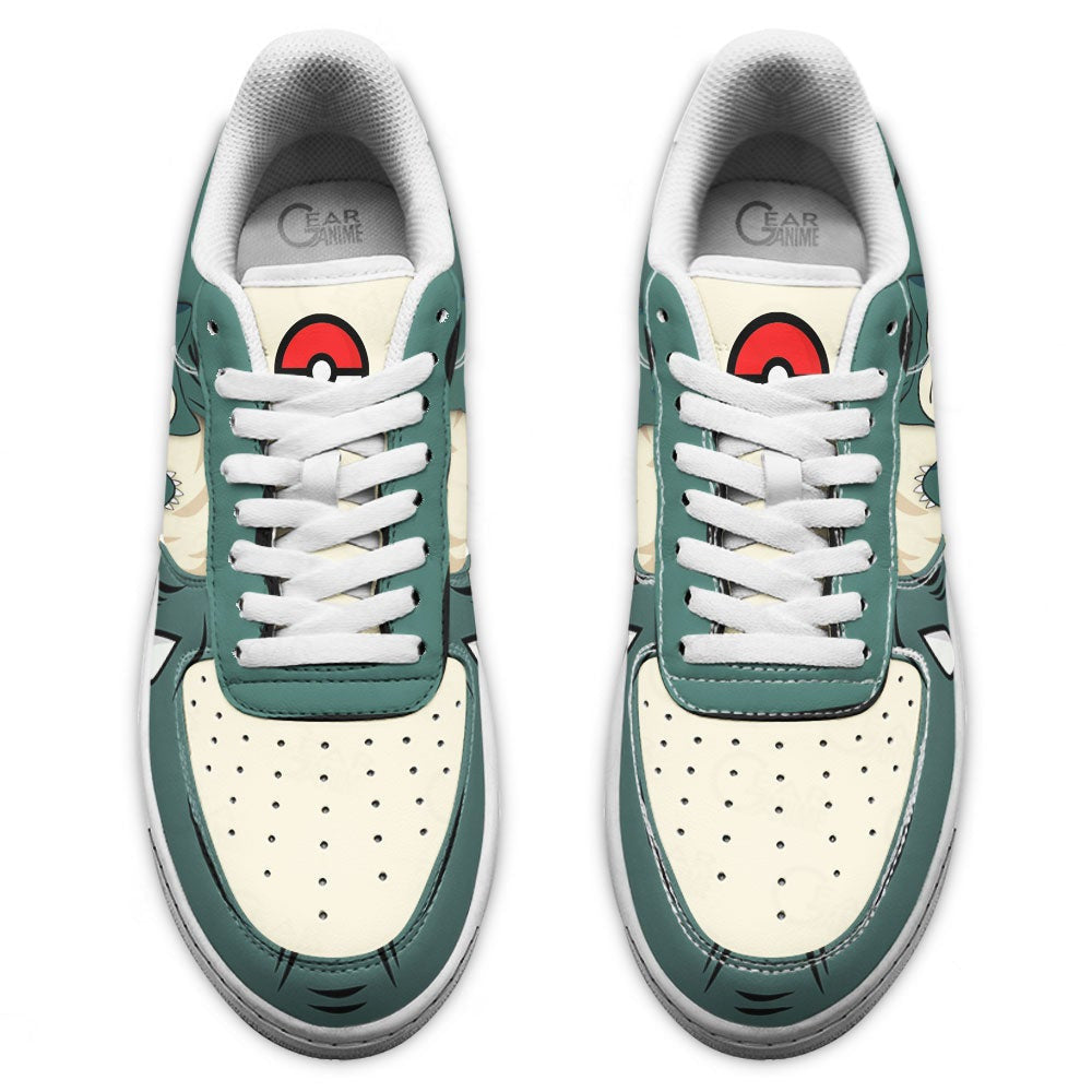 Baskets Anime Sleeping Snorlax en Cuir Chaussures Basses Unisexes Anime Manga