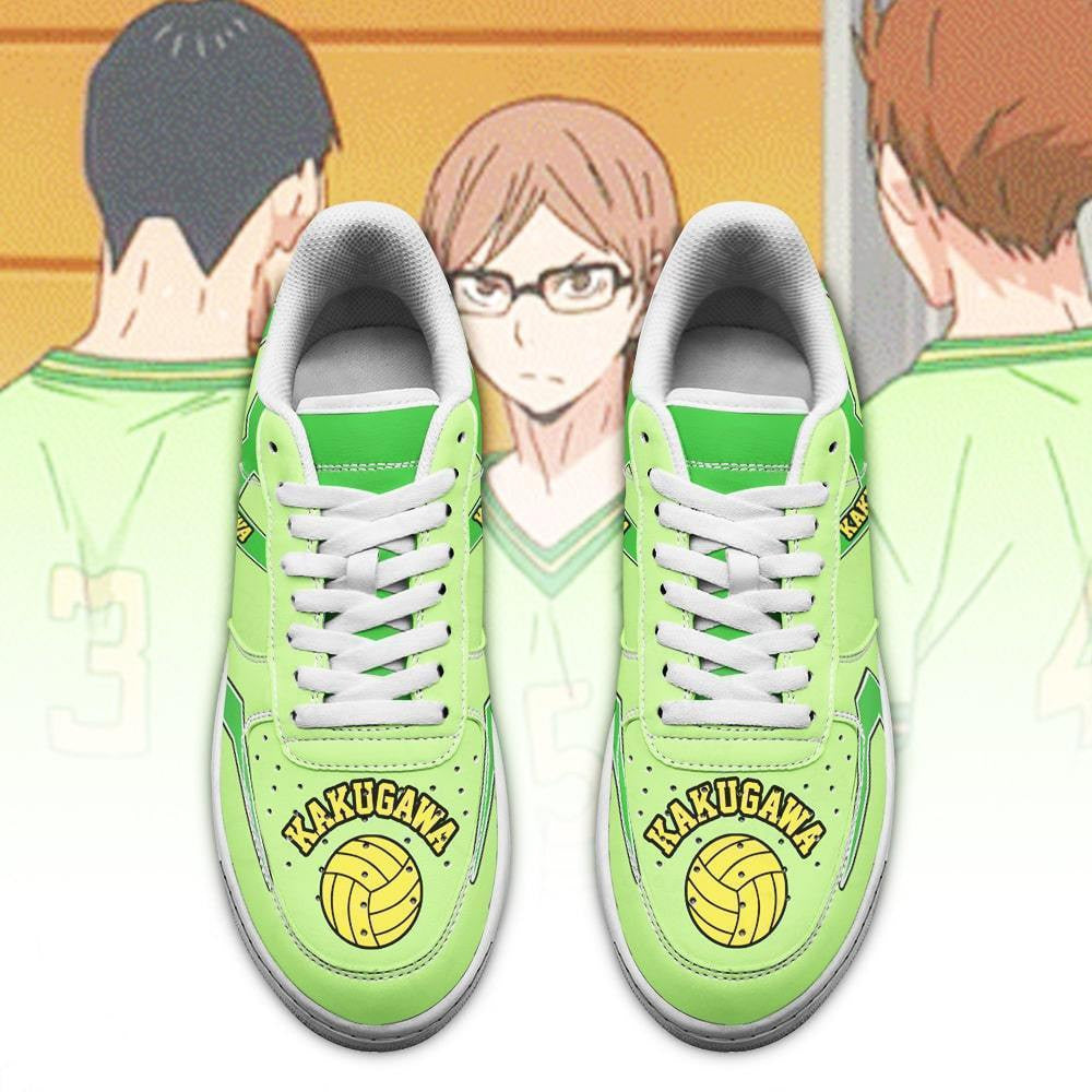 Baskets Anime Kakugawa High en Cuir Chaussures Basses Unisexes Anime Manga