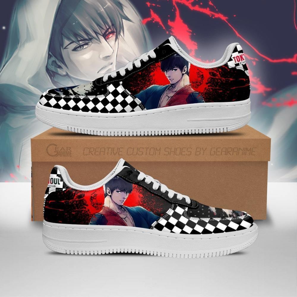 Baskets Anime Koutarou en Cuir Chaussures Basses Unisexes Anime Manga