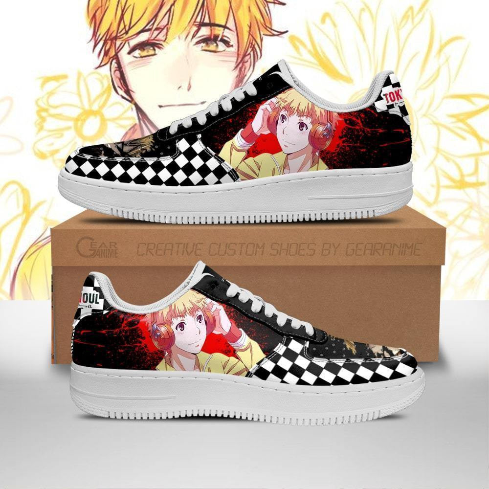 Baskets Anime Nagachika en Cuir Chaussures Basses Unisexes Anime Manga