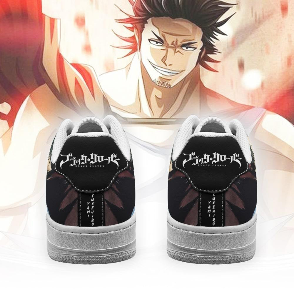 Baskets Anime Yami Sukehiro en Cuir Chaussures Basses Unisexes Anime Manga