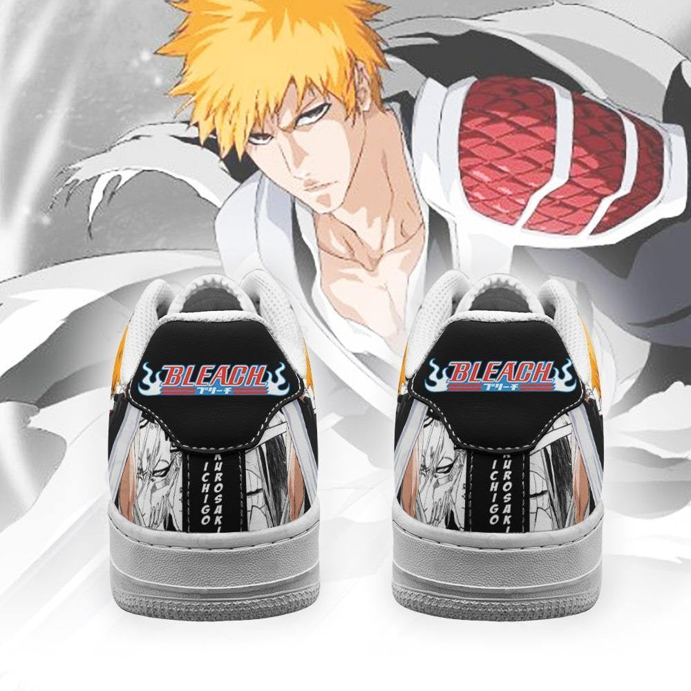 Baskets Anime Ichigo Bleach en Cuir Chaussures Basses Unisexes Anime Manga