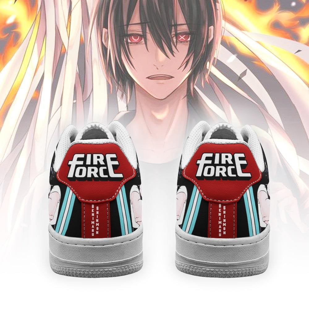 Baskets Anime Benimaru Shinmon en Cuir Chaussures Basses Unisexes Anime Manga