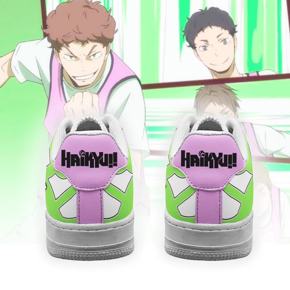 Baskets Anime Shinzen High en Cuir Chaussures Basses Unisexes Anime Manga