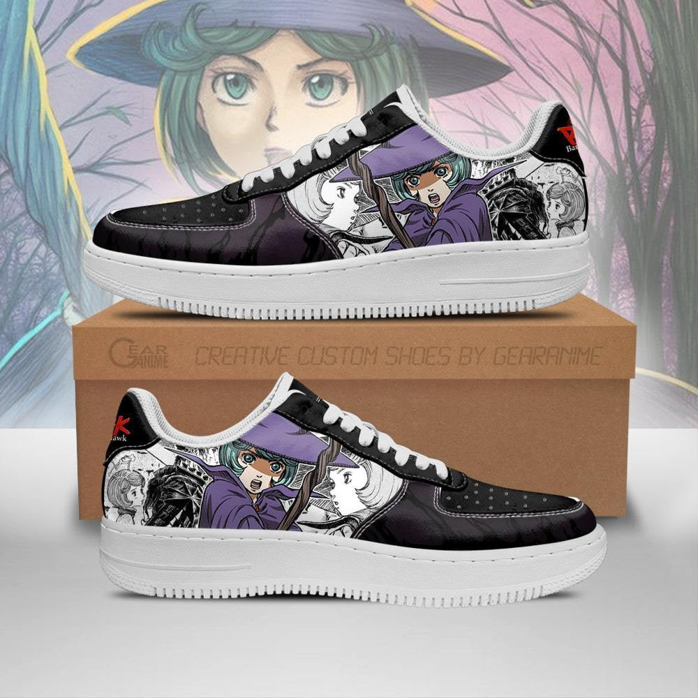 Baskets Anime Schierke en Cuir Chaussures Basses Unisexes Anime Manga