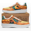 Baskets Anime Charizard Fire Blast en Cuir Chaussures Basses Unisexes Anime Manga