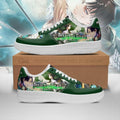 Baskets Anime Levi Ackerman Shingeki en Cuir Chaussures Basses Unisexes Anime Manga