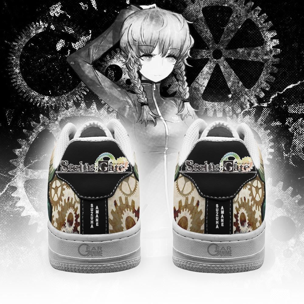 Baskets Anime Suzuha Amane en Cuir Chaussures Basses Unisexes Anime Manga