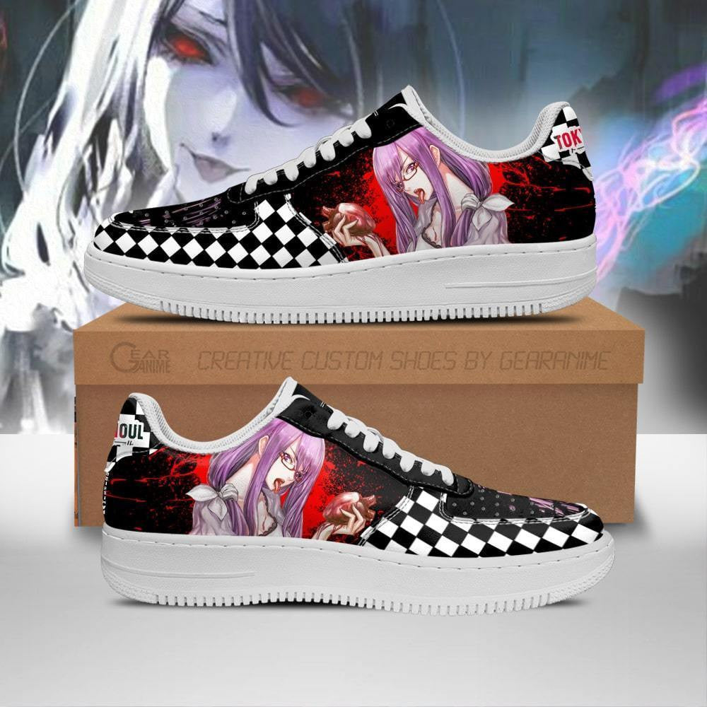 Baskets Anime Rize en Cuir Chaussures Basses Unisexes Anime Manga