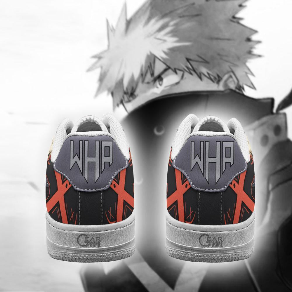 Baskets Anime Musketeer Katsuki Bakugo en Cuir Chaussures Basses Unisexes Anime Manga