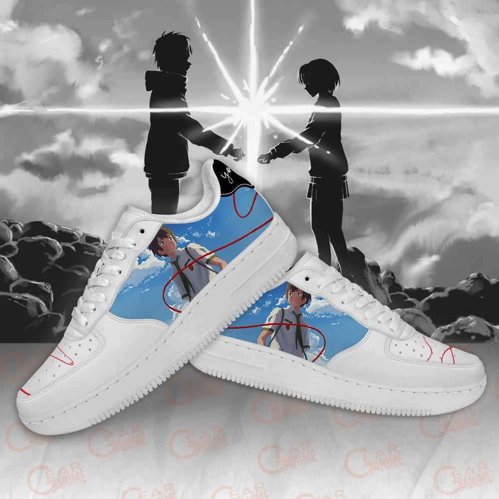 Baskets Anime Your Name Anime en Cuir Chaussures Basses Unisexes Anime Manga