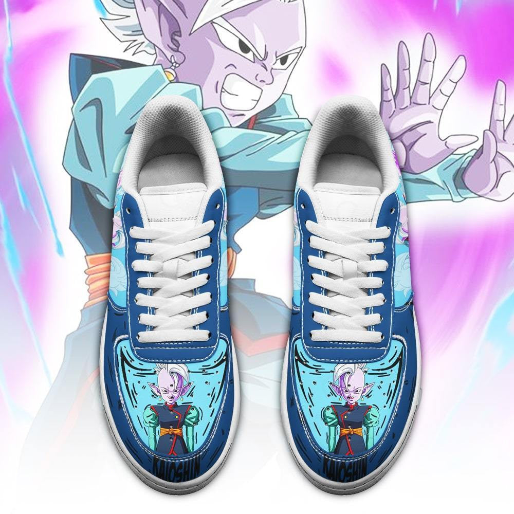 Baskets Anime Kaioshin en Cuir Chaussures Basses Unisexes Anime Manga