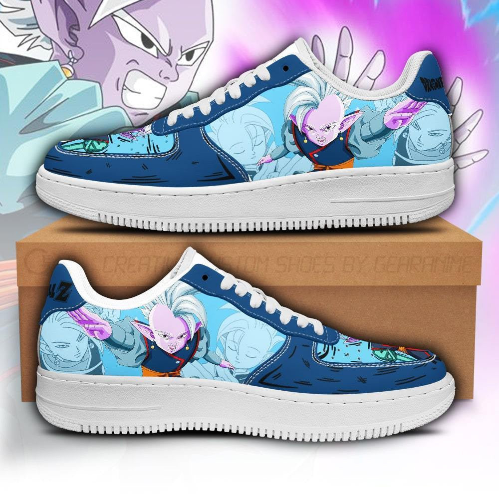 Baskets Anime Kaioshin en Cuir Chaussures Basses Unisexes Anime Manga