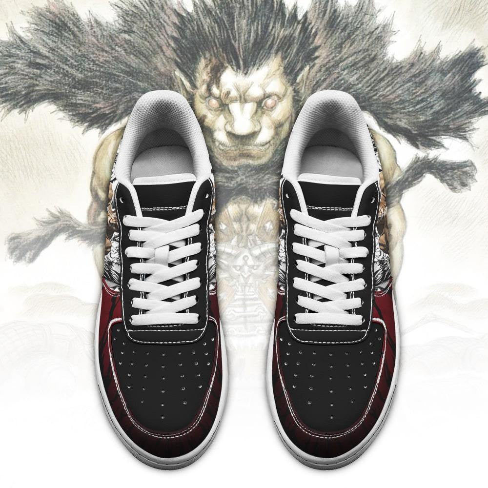 Baskets Anime Zodd en Cuir Chaussures Basses Unisexes Anime Manga