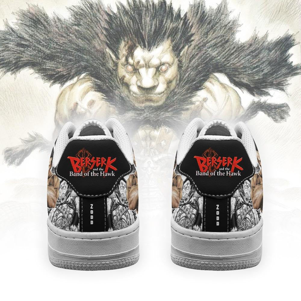 Baskets Anime Zodd en Cuir Chaussures Basses Unisexes Anime Manga