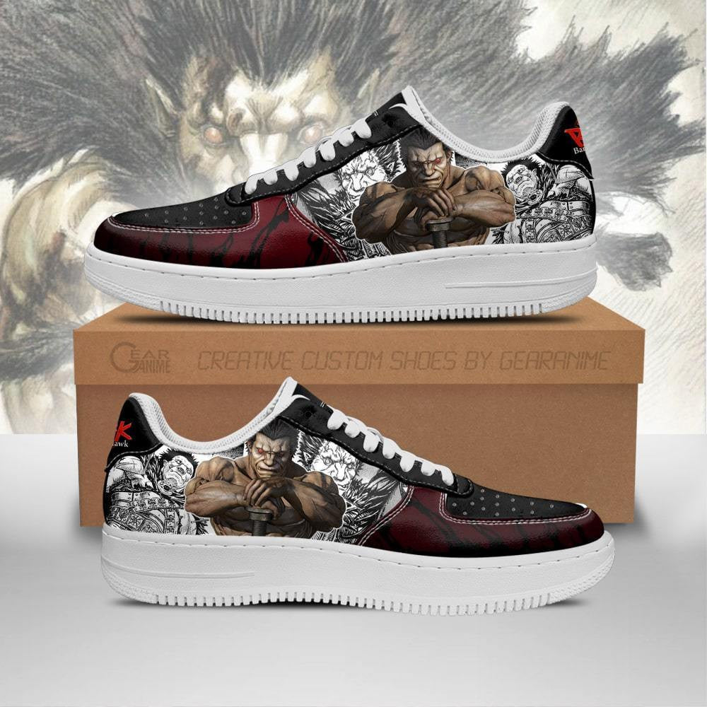 Baskets Anime Zodd en Cuir Chaussures Basses Unisexes Anime Manga