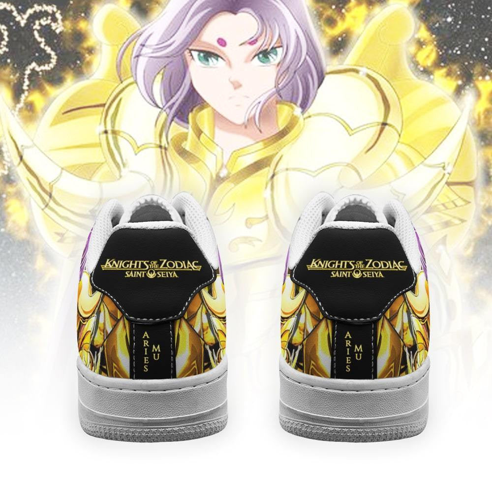 Baskets Anime Aries Mu en Cuir Chaussures Basses Unisexes Anime Manga