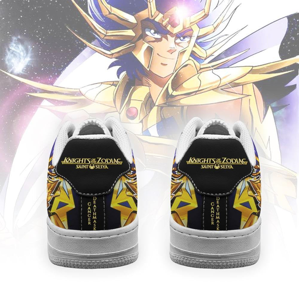 Baskets Anime Deathmask en Cuir Chaussures Basses Unisexes Anime Manga