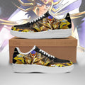Baskets Anime Deathmask en Cuir Chaussures Basses Unisexes Anime Manga